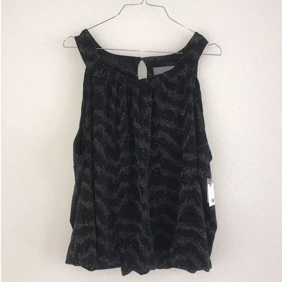 Anthropologie Carly Shimmer Tank Top Medium - Picture 2 of 8